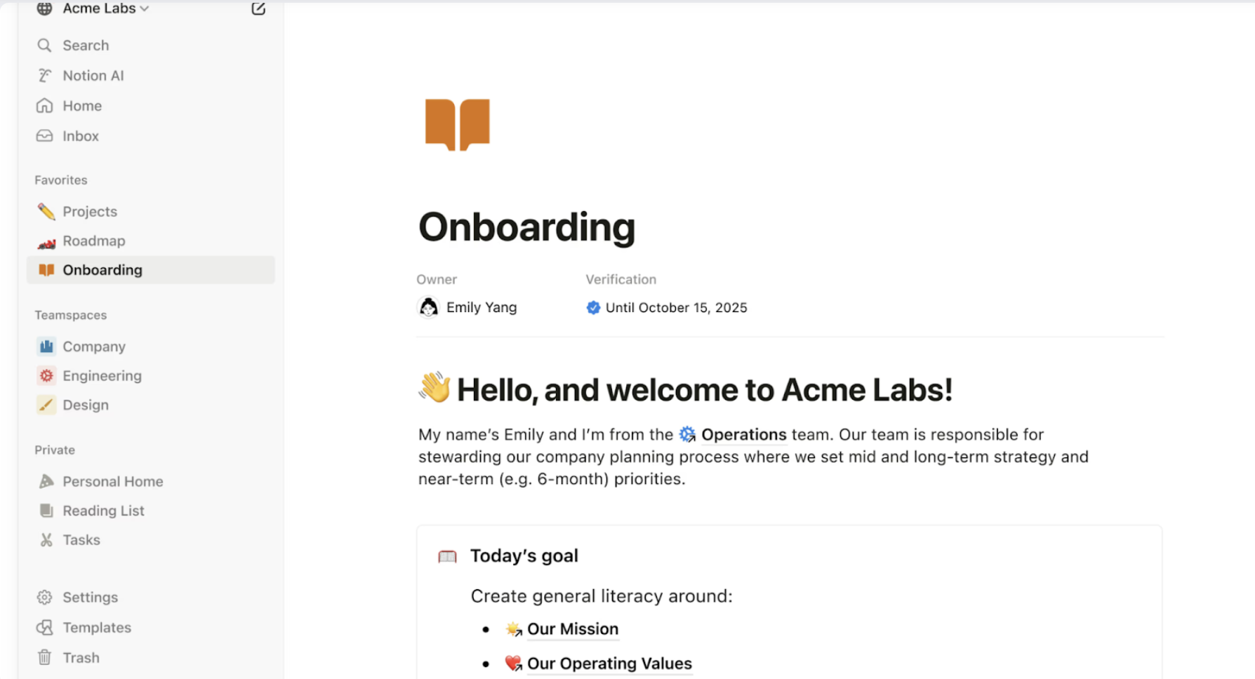 notion knowledge management tool